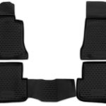 ΠΑΤΑΚΙΑ ΣΕ ΣΚΑΦΗ TPE ΛΑΣΤΙΧΟ ΓΙΑ MERCEDES C CLASS W204 2007-2014  ΣΕ ΜΑΥΡΟ ΧΡΩΜΑ NOVLINE - 4 ΤΕΜ.