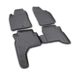 ΠΑΤΑΚΙΑ ΣΕ ΣΚΑΦΗ TPE ΛΑΣΤΙΧΟ ΓΙΑ MITSUBISHI PAJERO SPORT 1997-2008  ΣΕ ΜΑΥΡΟ ΧΡΩΜΑ NOVLINE - 4 ΤΕΜ.