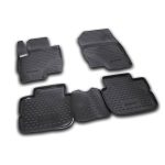 ΠΑΤΑΚΙΑ ΣΕ ΣΚΑΦΗ TPE ΛΑΣΤΙΧΟ ΓΙΑ MITSUBISHI COLT 3D 2008+  ΣΕ ΜΑΥΡΟ ΧΡΩΜΑ NOVLINE - 4 ΤΕΜ.