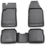 ΠΑΤΑΚΙΑ ΣΕ ΣΚΑΦΗ TPE ΛΑΣΤΙΧΟ ΓΙΑ OPEL VECTRA C SW 2003-2008  ΣΕ ΑΝΘΡΑΚΙ ΣΚΟΥΡΟ ΓΚΡΙ ΧΡΩΜΑ NOVLINE - 4 ΤΕΜ.