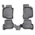 ΠΑΤΑΚΙΑ ΣΕ ΣΚΑΦΗ TPE ΛΑΣΤΙΧΟ ΓΙΑ SEAT LEON 2005-2013  ΣΕ ΜΑΥΡΟ ΧΡΩΜΑ NOVLINE - 4 ΤΕΜ.