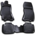 ΠΑΤΑΚΙΑ ΣΕ ΣΚΑΦΗ TPE ΛΑΣΤΙΧΟ ΓΙΑ SUBARU LEGACY 4D 04/2010-2015  ΣΕ ΜΑΥΡΟ ΧΡΩΜΑ NOVLINE - 4 ΤΕΜ.