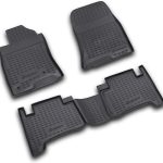 ΠΑΤΑΚΙΑ ΣΕ ΣΚΑΦΗ TPE ΛΑΣΤΙΧΟ ΓΙΑ TOYOTA LAND CRUISER PRADO 2003-2009  ΣΕ ΑΝΘΡΑΚΙ ΣΚΟΥΡΟ ΓΚΡΙ ΧΡΩΜΑ NOVLINE - 4 ΤΕΜ.
