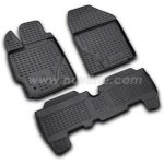 ΠΑΤΑΚΙΑ ΣΕ ΣΚΑΦΗ TPE ΛΑΣΤΙΧΟ ΓΙΑ TOYOTA YARIS 01/2006-09/2011  ΣΕ ΜΑΥΡΟ ΧΡΩΜΑ NOVLINE - 4 ΤΕΜ.