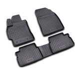 ΠΑΤΑΚΙΑ ΣΕ ΣΚΑΦΗ TPE ΛΑΣΤΙΧΟ ΓΙΑ TOYOTA AURIS 04/2007-2013  ΣΕ ΜΑΥΡΟ ΧΡΩΜΑ NOVLINE - 4 ΤΕΜ.