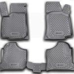 ΠΑΤΑΚΙΑ ΣΕ ΣΚΑΦΗ TPE ΛΑΣΤΙΧΟ ΓΙΑ VW GOLF 4 1998-2001 / VW BORA 1998-2005  ΣΕ ΜΑΥΡΟ ΧΡΩΜΑ NOVLINE - 4 ΤΕΜ.
