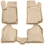 ΠΑΤΑΚΙΑ ΣΕ ΣΚΑΦΗ TPE ΛΑΣΤΙΧΟ ΓΙΑ VW GOLF 4 1998-2004 / VW BORA 1998-2005  ΣΕ ΜΠΕΖ ΧΡΩΜΑ NOVLINE - 4 ΤΕΜ.