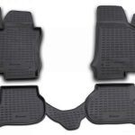 ΠΑΤΑΚΙΑ ΣΕ ΣΚΑΦΗ TPE ΛΑΣΤΙΧΟ ΓΙΑ VW GOLF 5 11/2003-10/2008  ΣΕ ΜΑΥΡΟ ΧΡΩΜΑ NOVLINE - 4 ΤΕΜ.