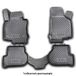 ΠΑΤΑΚΙΑ ΣΕ ΣΚΑΦΗ TPE ΛΑΣΤΙΧΟ ΓΙΑ VW GOLF 6 2009-2012  ΣΕ ΜΑΥΡΟ ΧΡΩΜΑ NOVLINE - 4 ΤΕΜ.