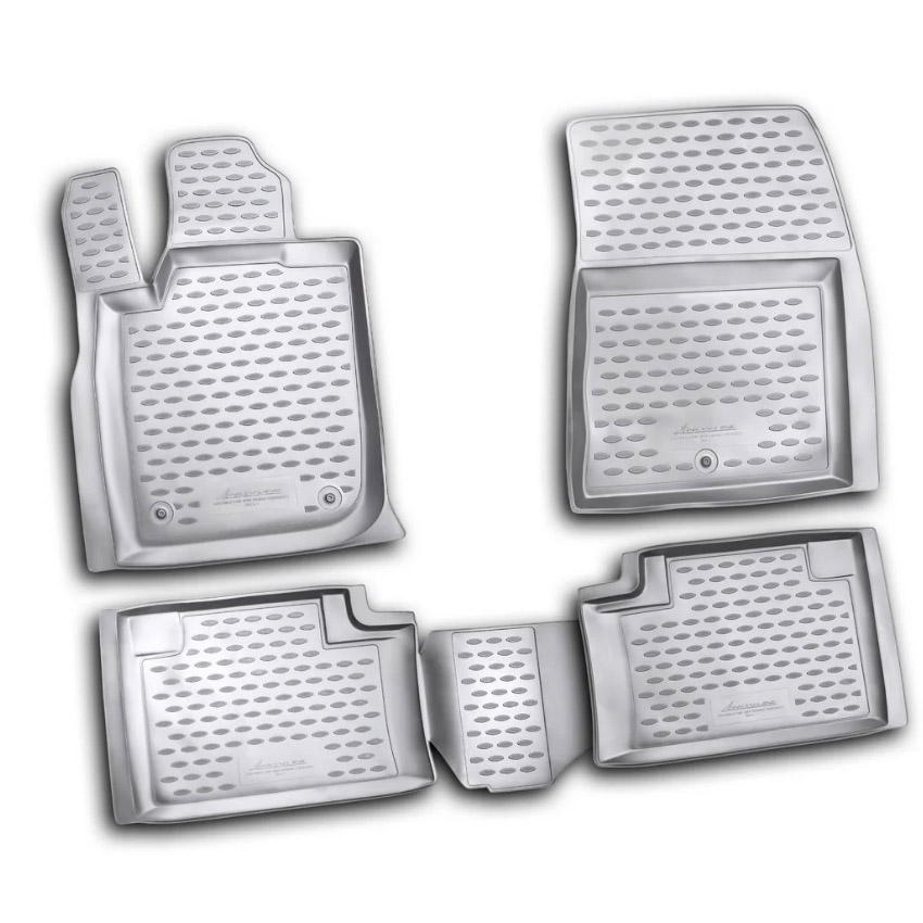 NLC2403210 ΠΑΤΑΚΙΑ ΣΕ ΣΚΑΦΗ TPE ΛΑΣΤΙΧΟ ΓΙΑ JEEP GRAND CHEROKKE (WK2) 5D 2010-2013 ΣΕ ΜΑΥΡΟ ΧΡΩΜΑ NOVLINE - 4 ΤΕΜ. - Image 1