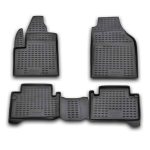 Novline – Πατάκια Σκαφάκια για Ford Transit Tourneo Connect 06/2002 > 10/2013 5πορτο / MiniVan / Επαγγελματικό για αντοχή καθημερινής χρήσης από TPE λάστιχο – 1 Σετ (1571892G/NV)