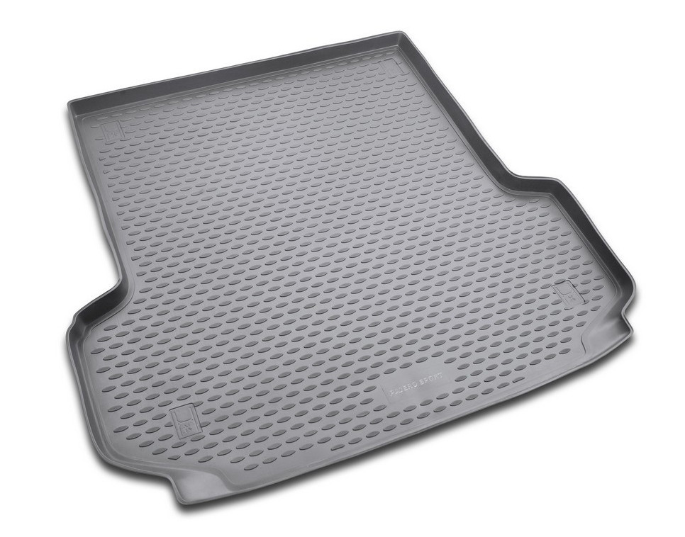 NV01007-S-01-@ ΠΑΤΑΚΙ ΣΚΑΦΗ ΠΟΡΤ ΜΠΑΓΚΑΖ ΓΙΑ MITSUBISHI PAJERO SPORT 07/2008-2016 TPE ΛΑΣΤΙΧΟ ΣΕ ΑΝΘΡΑΚΙ ΣΚΟΥΡΟ ΓΚΡΙ ΧΡΩΜΑ NOVLINE - 1 ΤΕΜ. - Image 1