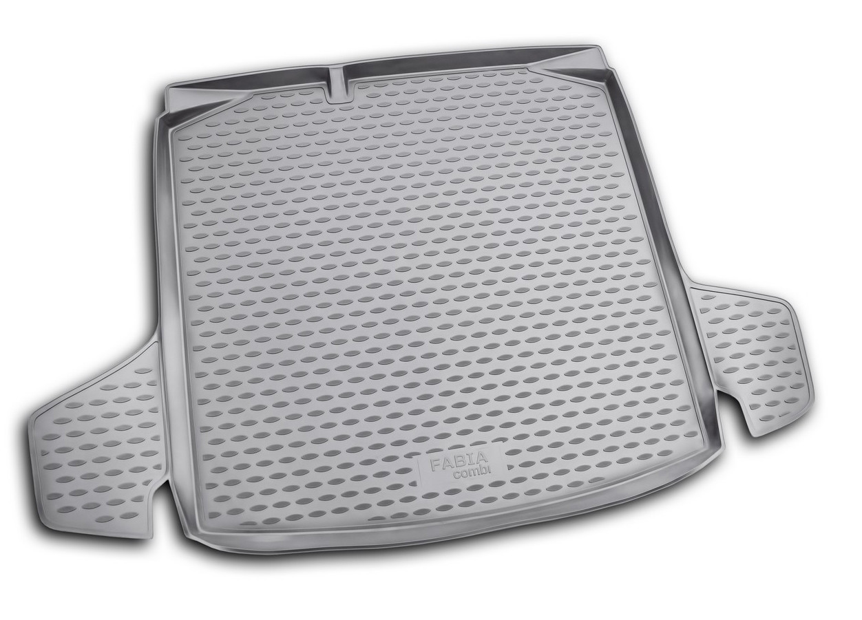 NV01100-S-01-@ ΠΑΤΑΚΙ ΣΚΑΦΗ ΠΟΡΤ ΜΠΑΓΚΑΖ ΓΙΑ SKODA FABIA SW 05/2007-2015 TPE ΛΑΣΤΙΧΟ ΣΕ ΑΝΘΡΑΚΙ ΣΚΟΥΡΟ ΓΚΡΙ ΧΡΩΜΑ NOVLINE - 1 ΤΕΜ. - Image 1