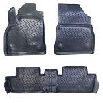 ΠΑΤΑΚΙΑ ΣΕ ΣΚΑΦΗ TPE ΛΑΣΤΙΧΟ ΓΙΑ PEUGEOT 3008 05/2009-2016  ΣΕ ΜΑΥΡΟ ΧΡΩΜΑ NOVLINE - 3 ΤΕΜ.