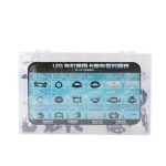 KIT ΜΕ ΑΝΤΑΠΤΟΡΕΣ ΓΙΑ ΛΑΜΠΕΣ LED 36 ΤΕΜΑΧΙΩΝ ΣΕ ΒΑΛΙΤΣΑΚΙ ΠΛΑΣΤΙΚΟ M-TECH