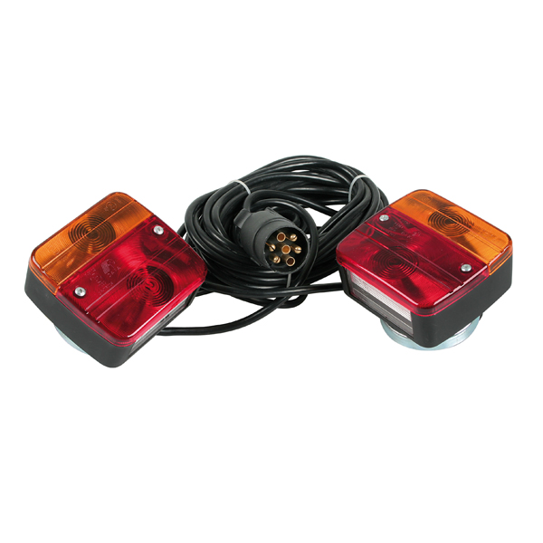 PROD_109155DET0_1 ΣΕΤ ΜΑΓΝΗΤΙΚΑ ΦΑΝΑΡΙΑ 12V PRONTO-FARI ΓΙΑ ΤΡΕΙΛΕΡ (ΦΛΑΣ/ΠΟΡΕΙΑΣ/ΣΤΟΠ/ΠΙΝΑΚΙΔΑΣ ΚΑΙ ΚΑΛΩΔΙΩΣΗ) - 2 ΤΕΜ. - Image 1