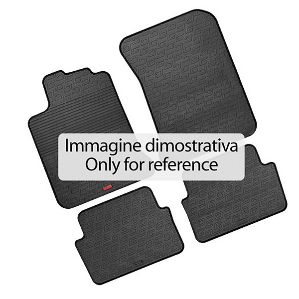 PROD_118971DET0_1 LAMPA - ΠΑΤΑΚΙΑ ΑΥΤΟΚΙΝΗΤΟΥ ΑΠΟ ΛΑΣΤΙΧΟ ΓΙΑ BMW X3 E83 01/2004-10/2010 ΣΕ ΜΑΥΡΟ ΧΡΩΜΑ ME ΚΟΥΜΠΩΜΑΤΑ - 4 ΤΕΜ. - Image 1