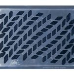 FOOTREST RUG ΠΑΤΑΚΙ ΑΛΟΥΜΙΝΙΟΥ DRIVE 270x190mm LUISI