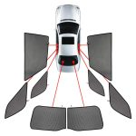 CarShades - ΚΟΥΡΤΙΝΑΚΙΑ  CAR SHADES ΓΙΑ MERCEDES GLE W167 5D 2019+ - 8 ΤΕΜ. (PVC.MB-GLE-5-B)