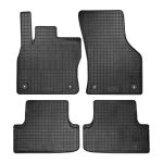 Cik - ΠΑΤΑΚΙΑ ΑΥΤΟΚΙΝΗΤΟΥ ΑΠΟ ΛΑΣΤΙΧΟ ΓΙΑ AUDI A3 2012-2020 / SEAT LEON 2013-2017 / VW GOLF 7 2012-2020 ΣΕ ΜΑΥΡΟ ΧΡΩΜΑ ΜΕ ΚΟΥΜΠΩΜΑΤΑ - 4 ΤΕΜ. (RM.AU.0001/CK)