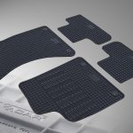 Cik - ΠΑΤΑΚΙΑ ΑΥΤΟΚΙΝΗΤΟΥ ΑΠΟ ΛΑΣΤΙΧΟ ΓΙΑ AUDI Q5 2008-2017 ΣΕ ΜΑΥΡΟ ΧΡΩΜΑ ΜΕ ΚΟΥΜΠΩΜΑΤΑ - 4 ΤΕΜ. (RM.AU.0005/CK)