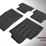 Cik - ΠΑΤΑΚΙΑ ΑΥΤΟΚΙΝΗΤΟΥ ΑΠΟ ΛΑΣΤΙΧΟ ΓΙΑ CHEVROLET CRUZE 2008-2016 / OPEL ASTRA J 2009-2016 ΣΕ ΜΑΥΡΟ ΧΡΩΜΑ ΜΕ ΚΟΥΜΠΩΜΑΤΑ - 4 ΤΕΜ. (RM.CH.0001/CK)
