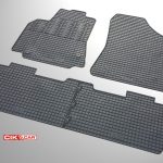 Cik - ΠΑΤΑΚΙΑ ΑΥΤΟΚΙΝΗΤΟΥ ΑΠΟ ΛΑΣΤΙΧΟ ΓΙΑ CITROEN BERLINGO 5ΘΕΣΙΟ / PEUGEOT PARTNER 5ΘΕΣΙΟ 2008-2015 / 2015-2018 ΣΕ ΜΑΥΡΟ ΧΡΩΜΑ ΜΕ ΚΟΥΜΠΩΜΑΤΑ - 4 ΤΕΜ. (RM.CI.0014/CK)