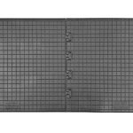 Cik - ΠΑΤΑΚΙΑ ΑΥΤΟΚΙΝΗΤΟΥ ΑΠΟ ΛΑΣΤΙΧΟ ΓΙΑ CITROEN JUMPER / FIAT DUCATO / PEUGEOT BOXER 2006+ (2Η ΣΕΙΡΑ ΚΑΘΙΣΜΑΤΩΝ) ΣΕ ΜΑΥΡΟ ΧΡΩΜΑ ΧΩΡΙΣ ΚΟΥΜΠΩΜΑΤΑ - 2 ΤΕΜ. (RM.CI.0034/CK)