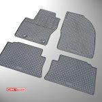 Cik - ΠΑΤΑΚΙΑ ΑΥΤΟΚΙΝΗΤΟΥ ΑΠΟ ΛΑΣΤΙΧΟ ΓΙΑ FORD KUGA 2008-2013 ΣΕ ΜΑΥΡΟ ΧΡΩΜΑ ΜΕ ΚΟΥΜΠΩΜΑΤΑ - 4 ΤΕΜ. (RM.FO.0008/CK)