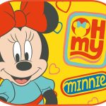 Amio - ΗΛΙΟΠΡΟΣΤΑΣΙΕΣ ΠΛΑΙΝΕΣ MINNIE & MICKEY ΜΕ ΒΕΝΤΟΥΖΑ 44x35cm - 2 Τεμ. (S59331/AM)