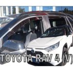 ΑΝΕΜΟΘΡΑΥΣΤΕΣ ΓΙΑ TOYOTA RAV4 V 5D 2019+ /  SUZUKI ACROSS 5D 2020+ ΣΕΤ ΑΥΤΟΚΙΝΗΤΟΥ ΑΠΟ ΕΥΚΑΜΠΤΟ ΦΙΜΕ ΠΛΑΣΤΙΚΟ HEKO - 4 ΤΕΜ.
