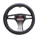 ΚΑΛΥΜΜΑ ΤΙΜΟΝΙΟΥ EASY BLACK ΜΑΥΡΟ ΜΕ LOGO SIMONI RACING OIKOΛΟΓΙΚΟ ΔΕΡΜΑ 37-39cm SIMONI RACING  - 1 τεμ.