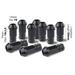 Simoni Racing - ΠΑΞΙΜΑΔΙ ΚΩΝΙΚΟ 14x1,5 (50mm) (19) ΜΑΥΡΟ 10ΤΕΜ.