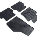 Cik - ΠΑΤΑΚΙΑ ΑΥΤΟΚΙΝΗΤΟΥ ΑΠΟ ΛΑΣΤΙΧΟ ΓΙΑ VW TIGUAN 2007-2015 ΣΕ ΜΑΥΡΟ ΧΡΩΜΑ ΜΕ ΚΟΥΜΠΩΜΑΤΑ - 4 ΤΕΜ. (RM.VW.0007/CK)
