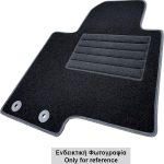 Cik -  ΠΑΤΑΚΙΑ ΜΟΚΕΤΑ ΓΙΑ AUDI A3 8L 3D / 5D 1996-2003 ΣΕ ΜΑΥΡΟ ΧΡΩΜΑ ΜΕ ΚΟΥΜΠΩΜΑΤΑ - 4 ΤΕΜ. (VM.AU.840541/CK)