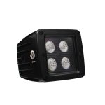 ΠΡΟΒΟΛΕΑΣ ΕΡΓΑΣΙΑΣ  WORKING LAMPS 10-32V 20W 1100lm 4 x CREE LED ΤΕΤΡΑΓΩΝΟΣ 82 x 80 x 111 mm BLACK SERIES M-TECH -1ΤΕΜ