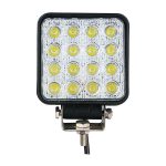 ΠΡΟΒΟΛΕΑΣ ΕΡΓΑΣΙΑΣ WORKING LAMPS FLOOD BEAM OSRAM LED 10-30V 48W 3600lm ΤΕΤΡΑΓΩΝΟΣ (110 x 110 x 72 mm) M-TECH -1 TEM