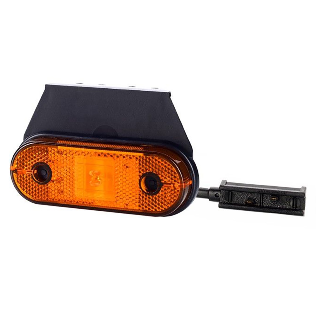 WMLHOR650M ΦΩΣ ΟΓΚΟΥ LD650 12/24V 1LED HORPOL ΠΟΡΤΟΚΑΛΙ (11 x 3,2 cm)1ΤΕΜ. - Image 1