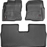 ΠΑΤΑΚΙΑ  ΛΑΣΤΙΧΟ ΣΚΑΦΑΚΙΑ ΜΑΥΡΑ ΓΙΑ JEEP CHEROKEE 2002-2007 ΕΜΠΡΟΣ-ΠΙΣΩ WEATHERTECH -ΣΕΤ 4 ΤΕΜ.