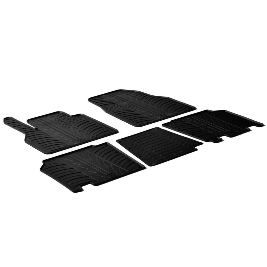 XEL98405 LAMPA - ΠΑΤΑΚΙΑ ΑΥΤΟΚΙΝΗΤΟΥ ΑΠΟ ΛΑΣΤΙΧΟ ΓΙΑ MERCEDES CITAN 10/2012-2021 / RENAULT KANGOO 02/2008-05/2021 / RENAULT KANGOO EXPRESS 06/2021+ ΣΕ ΜΑΥΡΟ ΧΡΩΜΑ ΧΩΡΙΣ ΚΟΥΜΠΩΜΑΤΑ - 4 ΤΕΜ. - Image 1