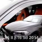 ΑΝΕΜΟΘΡΑΥΣΤΕΣ ΓΙΑ BMW X6 F16 5D 2014-2019 ΣΕΤ ΑΥΤΟΚΙΝΗΤΟΥ ΑΠΟ ΕΥΚΑΜΠΤΟ ΦΙΜΕ ΠΛΑΣΤΙΚΟ HEKO - 4 ΤΕΜ.
