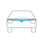 ΑΝΕΜΟΘΡΑΥΣΤΗΣ ΚΑΠΩ ΑΥΤΟΚΙΝΗΤΟΥ ΓΙΑ VOLKSWAGEN SHARAN 2 2010+ ΑΠΟ ΕΥΚΑΜΠΤΟ ΦΙΜΕ ΠΛΑΣΤΙΚΟ HEKO - 1 ΤΕΜ.