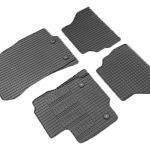 Cik - ΠΑΤΑΚΙΑ ΑΥΤΟΚΙΝΗΤΟΥ ΑΠΟ ΛΑΣΤΙΧΟ ΓΙΑ FORD B-MAX 2012-2014 ΣΕ ΜΑΥΡΟ ΧΡΩΜΑ ΜΕ ΚΟΥΜΠΩΜΑΤΑ - 4 ΤΕΜ. (RM.FO.0017/CK)