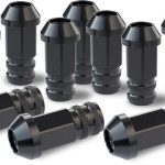 Simoni Racing - ΠΑΞΙΜΑΔΙ ΚΩΝΙΚΟ 12χ1,25 (50mm) (19) ΜΑΥΡΟ 10ΤΕΜ.