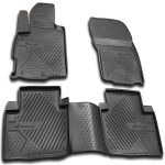 ΠΑΤΑΚΙΑ ΣΕ ΣΚΑΦΗ TPE ΛΑΣΤΙΧΟ ΓΙΑ CITROEN C-CROSSER 06/2007-2013  ΣΕ ΑΝΘΡΑΚΙ ΣΚΟΥΡΟ ΓΚΡΙ ΧΡΩΜΑ NOVLINE - 4 ΤΕΜ.