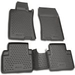 ΠΑΤΑΚΙΑ ΣΕ ΣΚΑΦΗ TPE ΛΑΣΤΙΧΟ ΓΙΑ HONDA ACCORD 2003-2007  ΣΕ ΑΝΘΡΑΚΙ ΣΚΟΥΡΟ ΓΚΡΙ ΧΡΩΜΑ NOVLINE - 4 ΤΕΜ.