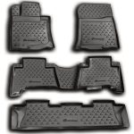 ΠΑΤΑΚΙΑ ΣΕ ΣΚΑΦΗ TPE ΛΑΣΤΙΧΟ ΓΙΑ LEXUS GX460 02/2010+  ΣΕ ΑΝΘΡΑΚΙ ΣΚΟΥΡΟ ΓΚΡΙ ΧΡΩΜΑ NOVLINE - 5 ΤΕΜ.