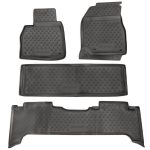 ΠΑΤΑΚΙΑ ΣΕ ΣΚΑΦΗ TPE ΛΑΣΤΙΧΟ ΓΙΑ LEXUS LX 470 1998-2007  ΣΕ ΑΝΘΡΑΚΙ ΣΚΟΥΡΟ ΓΚΡΙ ΧΡΩΜΑ NOVLINE - 4 ΤΕΜ.