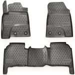 ΠΑΤΑΚΙΑ ΣΕ ΣΚΑΦΗ TPE ΛΑΣΤΙΧΟ ΓΙΑ LEXUS LX570 2012+  ΣΕ ΑΝΘΡΑΚΙ ΣΚΟΥΡΟ ΓΚΡΙ ΧΡΩΜΑ NOVLINE - 3 ΤΕΜ.