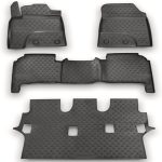 ΠΑΤΑΚΙΑ ΣΕ ΣΚΑΦΗ TPE ΛΑΣΤΙΧΟ ΓΙΑ LEXUS LX570 7ΘΕΣΙΟ 2012+  ΣΕ ΑΝΘΡΑΚΙ ΣΚΟΥΡΟ ΓΚΡΙ ΧΡΩΜΑ NOVLINE - 4 ΤΕΜ.